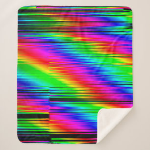 Digital effects. Multicolor abstract background. C Sherpa Blanket