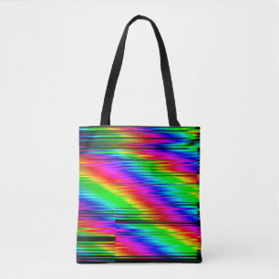 Digital effects. Multicolor abstract background. C Tote Bag