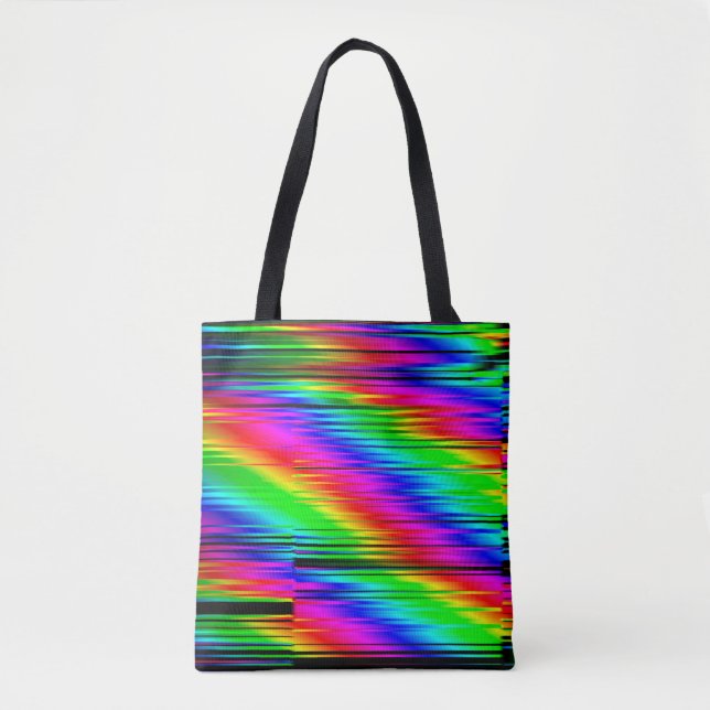 Digital effects. Multicolor abstract background. C Tote Bag (Front)