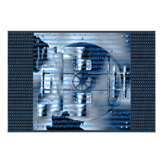 Digital encryption poster