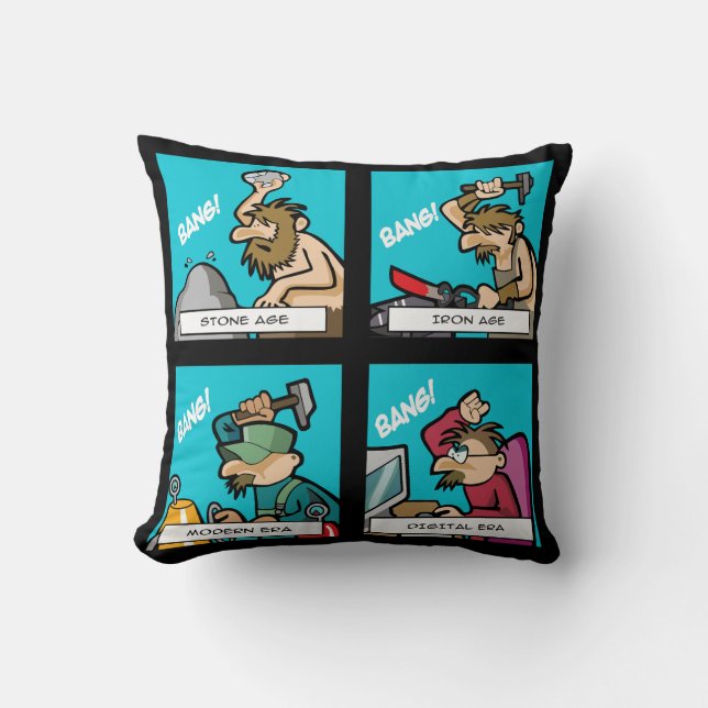 Digital Evolution 2 Cushion (Front)