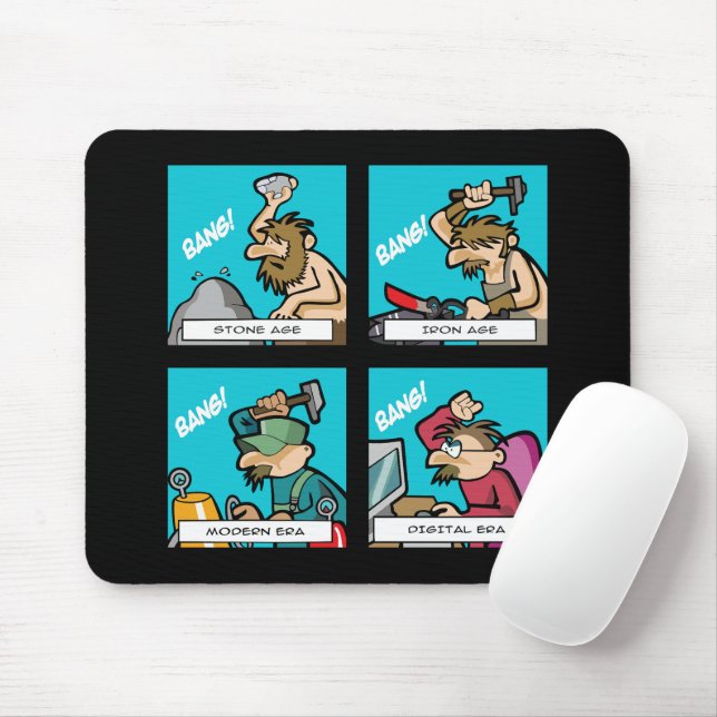 Digital Evolution 2 Mouse Pad (With Mouse)