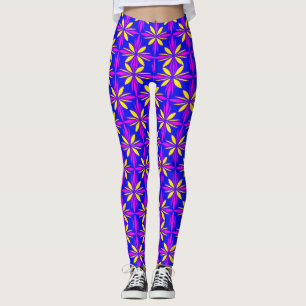 Digital Floral and Graphical Design Leggings