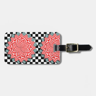 Digital Flower by Kenneth Yoncich Luggage Tag
