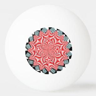 Digital Flower by Kenneth Yoncich Ping Pong Ball