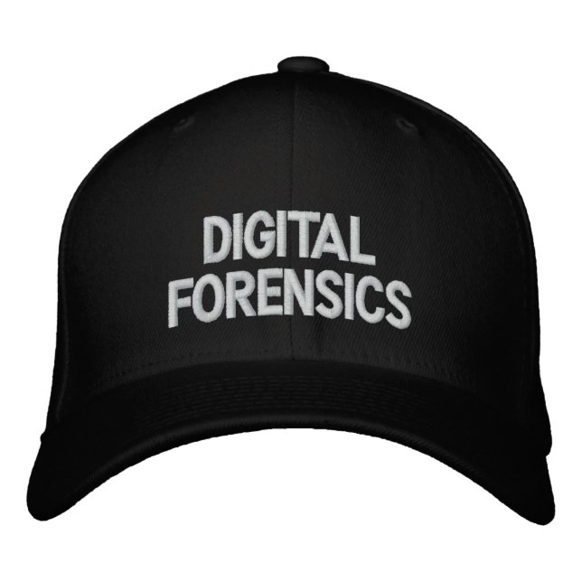 Digital Forensics Embroidered Hat (Front)