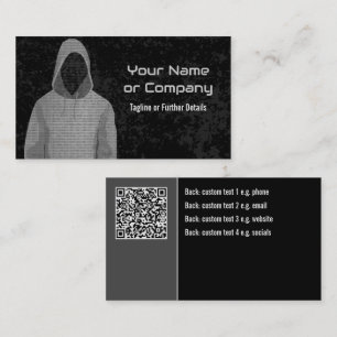 Digital Forensics or Pen Testing - Ethical Hacker Business Card