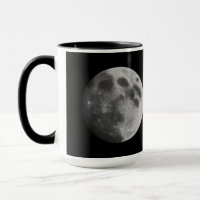 Digital Full Moon Mug