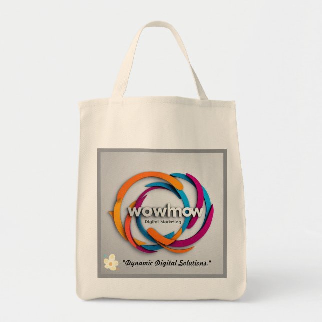 "Digital Guaranteed" Tote Bag (Front)