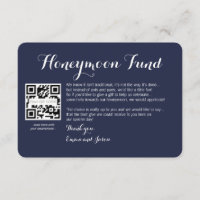 Digital Honeymoon fund request wedding