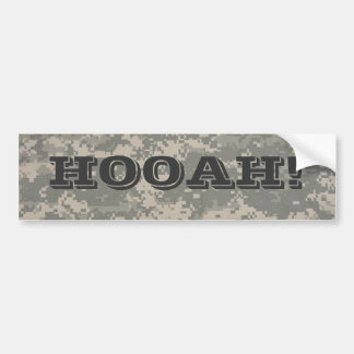 digital, HOOAH! Bumper Sticker