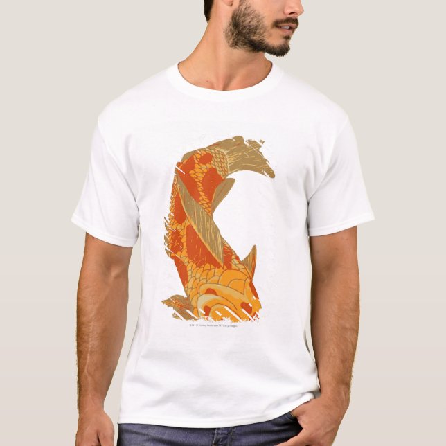 Digital illustration of Koi Carp T-Shirt (Front)