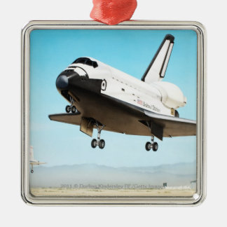 Digital illustration of Space Shuttle Metal Tree Decoration