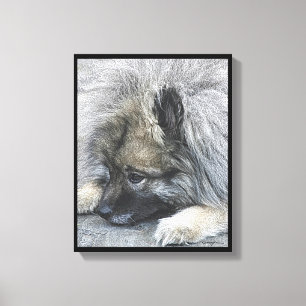 Digital Image titled "At Peace With the World" Canvas Print