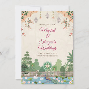 Digital Indian wedding card Indian Wedding invite