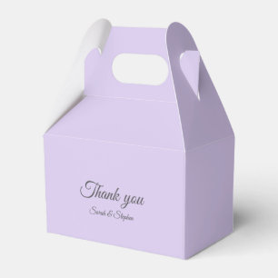 Digital Lavender Favour Box