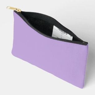 Digital Lavender Print Cut Sew Small Accessory Pouch