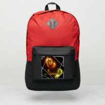 Digital lights effect Backpack LS