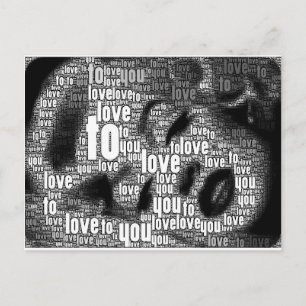 DIGITAL MARILYN POSTCARD