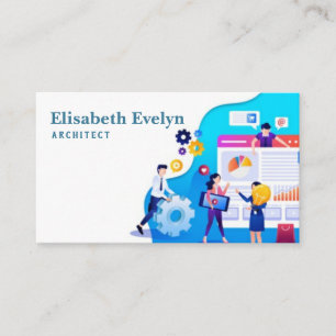 Digital marketing business card