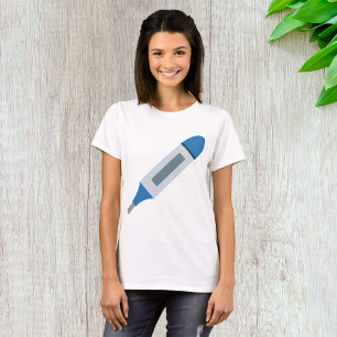 Digital Medical Thermometer Health and Wellness T-Shirt