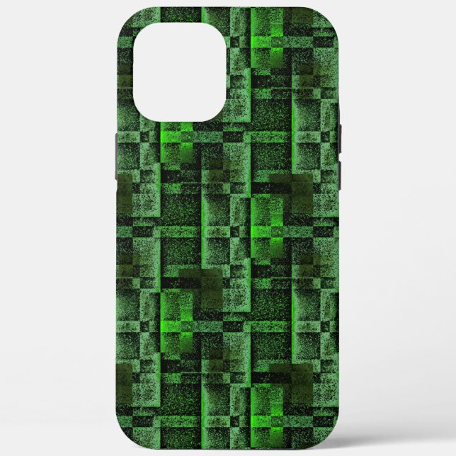 Digital Mounting of Green Simulate Granite Marble Case-Mate iPhone Case (Back)