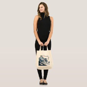 Digital Nomad Escape Route tote bag