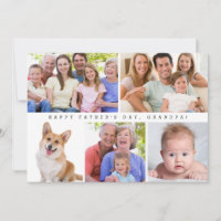 Digital or Print Happy Father's day Grandpa Photo