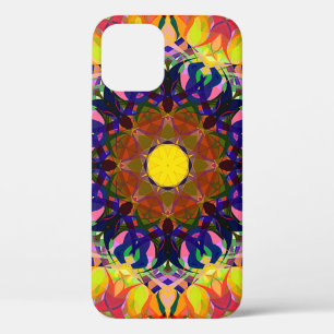 Digital Painting Beautiful Abstract Colourful Back iPhone 12 Case