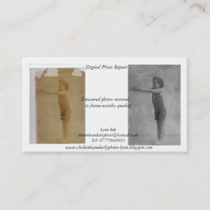 Digital Photo Repair business card