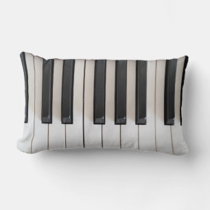 Digital piano keyboard lumbar cushion