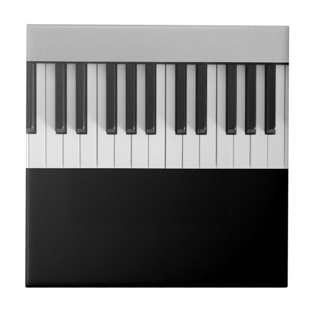 Digital piano keyboard tile (Front)