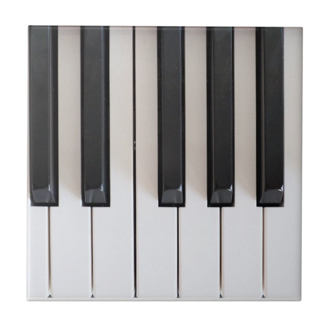 Digital piano keyboard tile (Front)