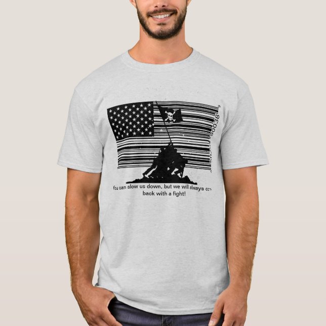 Digital Piracy vs The World T-Shirt (Front)