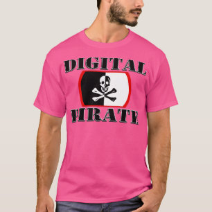 Digital Pirate Programmer Coding Digital Marketeer T-Shirt