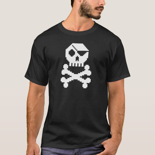 Digital Pirate small design T-Shirt (Front)
