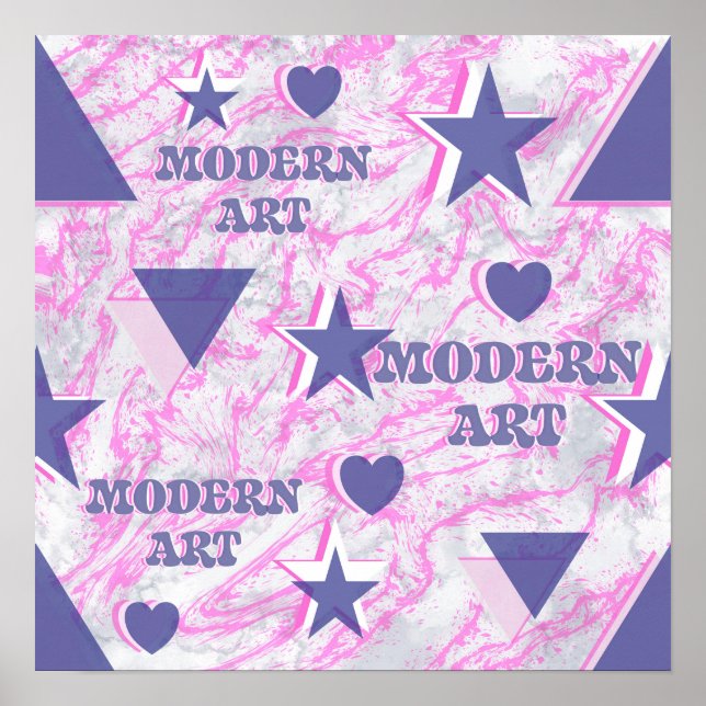 DIGITAL poster “MODERN ART” (Front)