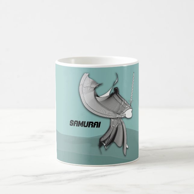 Digital Samurai Coffee Mug (Center)