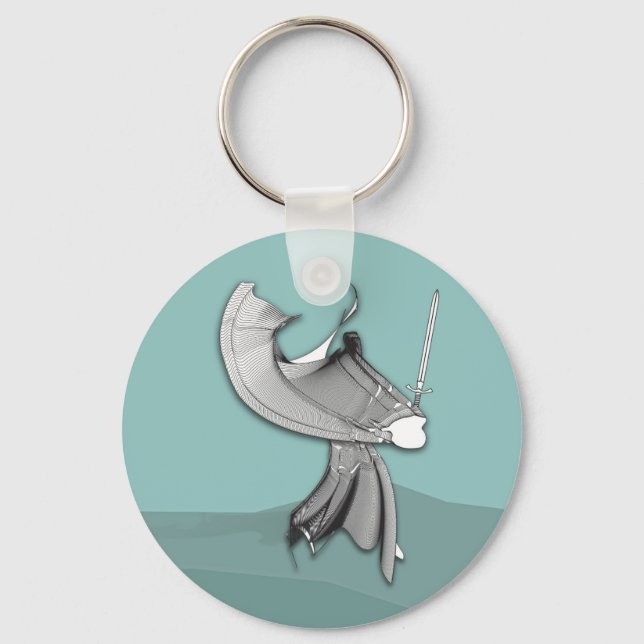 Digital Samurai Key Ring (Front)