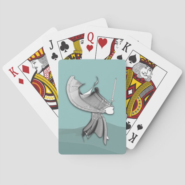 Digital Samurai Playing Cards (Back)