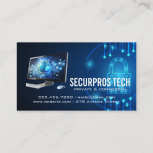 Digital Security   Cyber Tech   AI Business Card