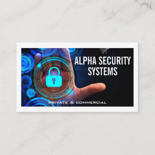 Digital Security Lock   Data Systems  Business Card