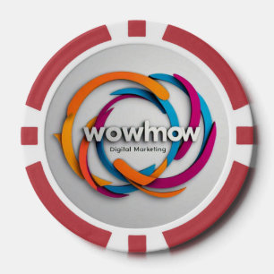 "Digital Solutions" Poker Chips