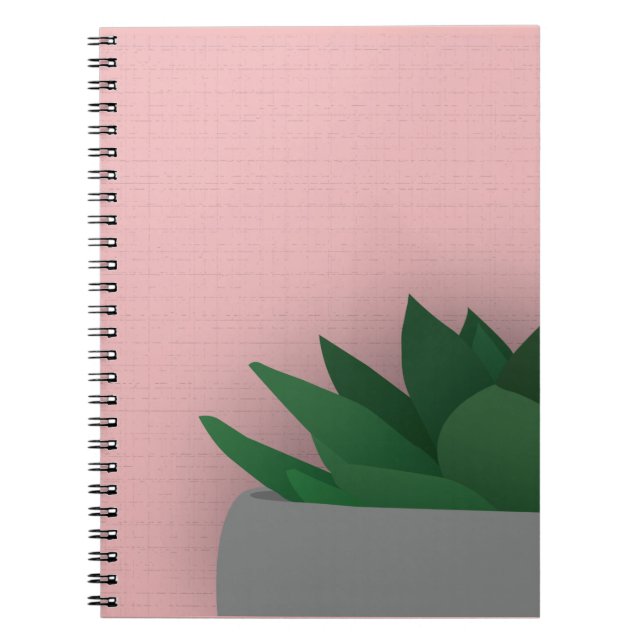 Digital succulent notebook (Front)
