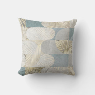 Digital tiles design. 3D render Colourful ceramic Cushion