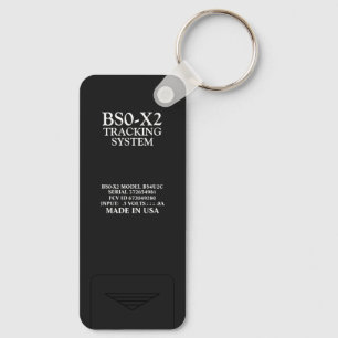 Digital Tracking Ghost Mode Surveillance Design  Key Ring