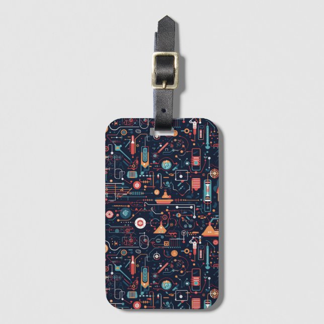 Digital Transformation Luggage Tag (Front Vertical)