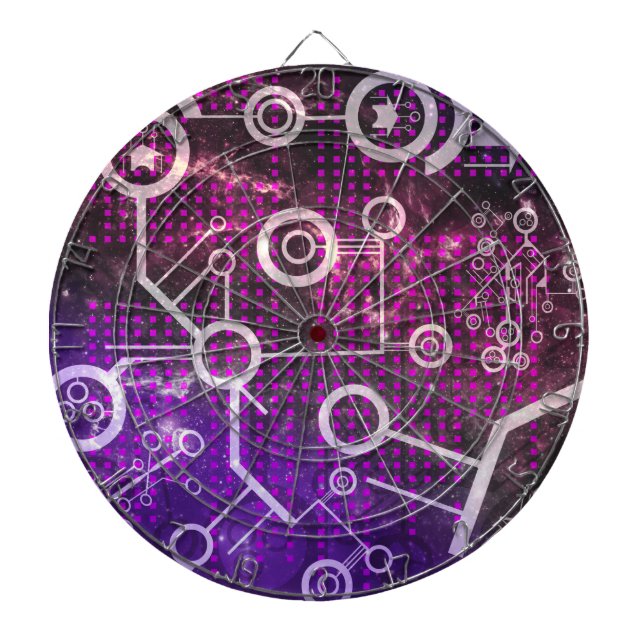 Digital Universe Dartboard (Front)
