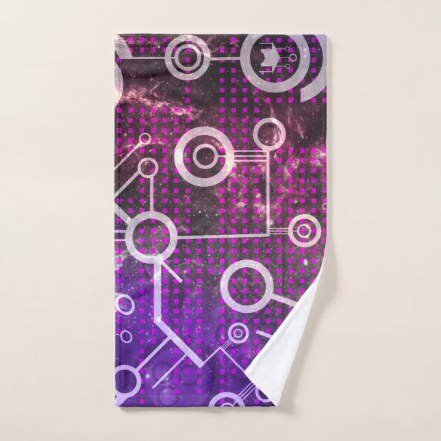 Digital Universe Hand Towel (Hand Towel)