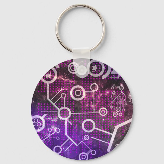 Digital Universe Key Ring (Front)